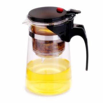 750ml Brosilicate Glass Tea Kettle with Filter